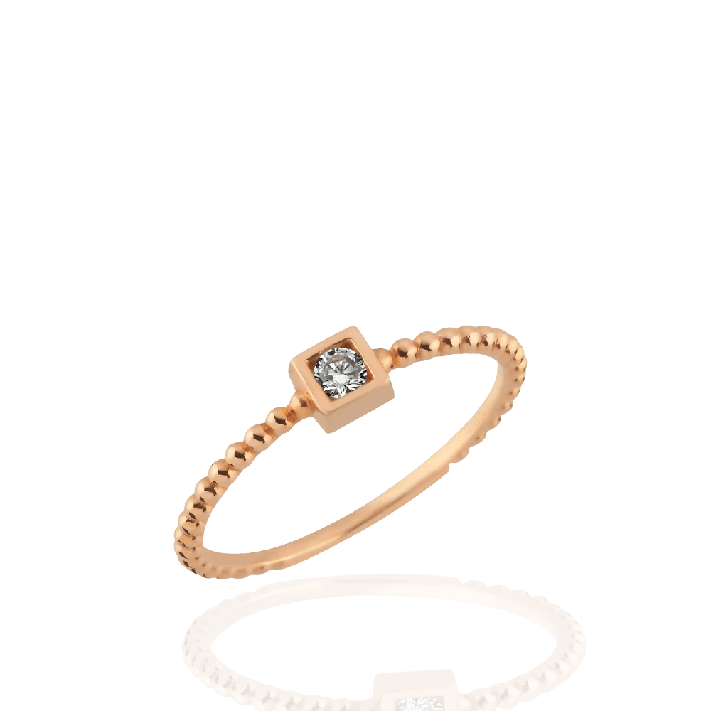 Tektaş Kare Yüzük