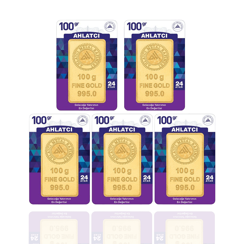 24 Ayar-500 Gram Külçe Altın