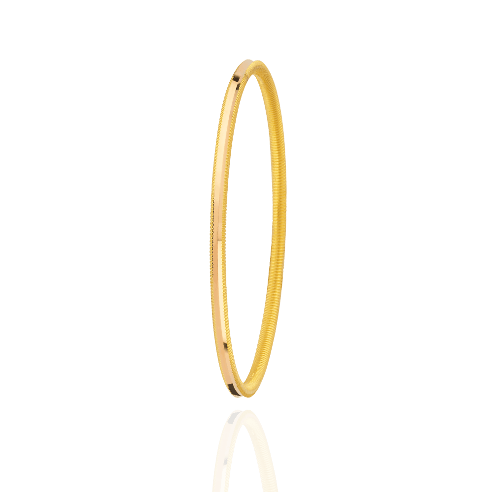 9 gr 22 Ayar Oluklu Ajda Bilezik