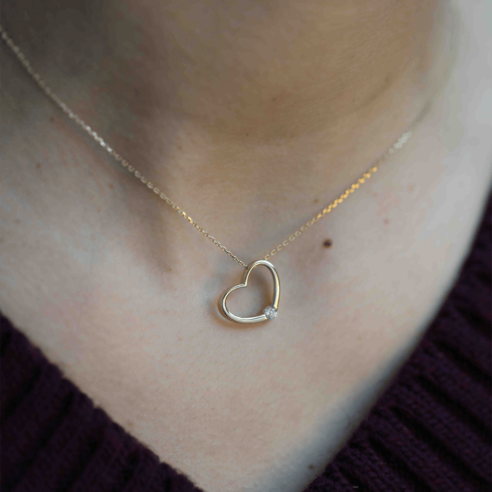 Minimal Kalp Kolye